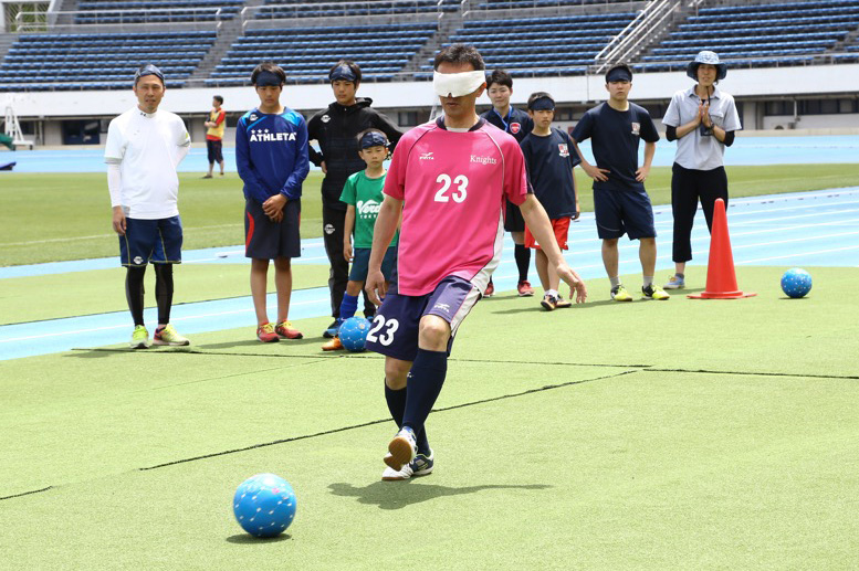 Blind football